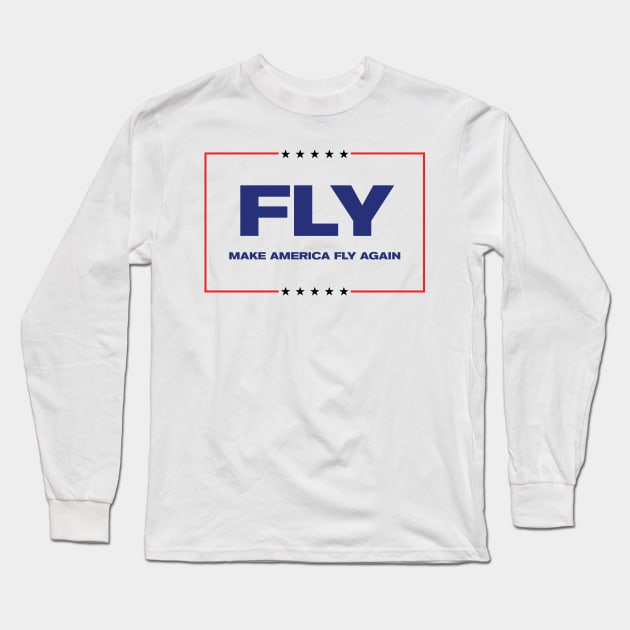 Fly on Mike Pence Vote 2020 President Election Parody Trump Long Sleeve T-Shirt by A Mango Tees